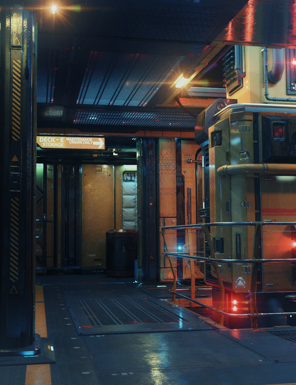 Eclipse: Sci-fi Environment by: Stonemason, 3D Models by Daz 3D