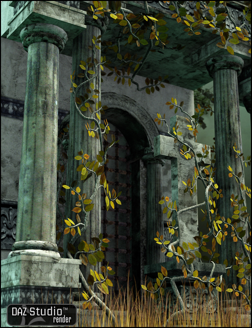 Arcadia Colonnade by: , 3D Models by Daz 3D