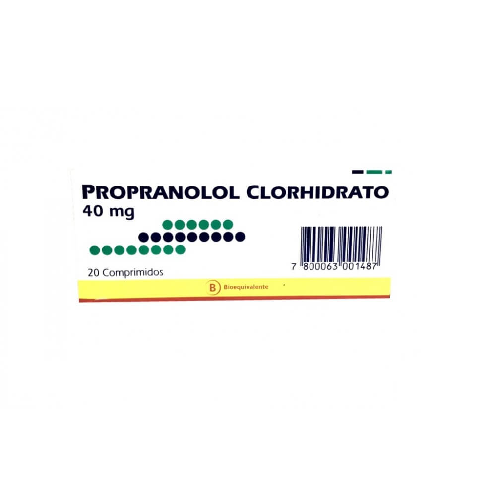 propranolol 40 mg dónde comprar