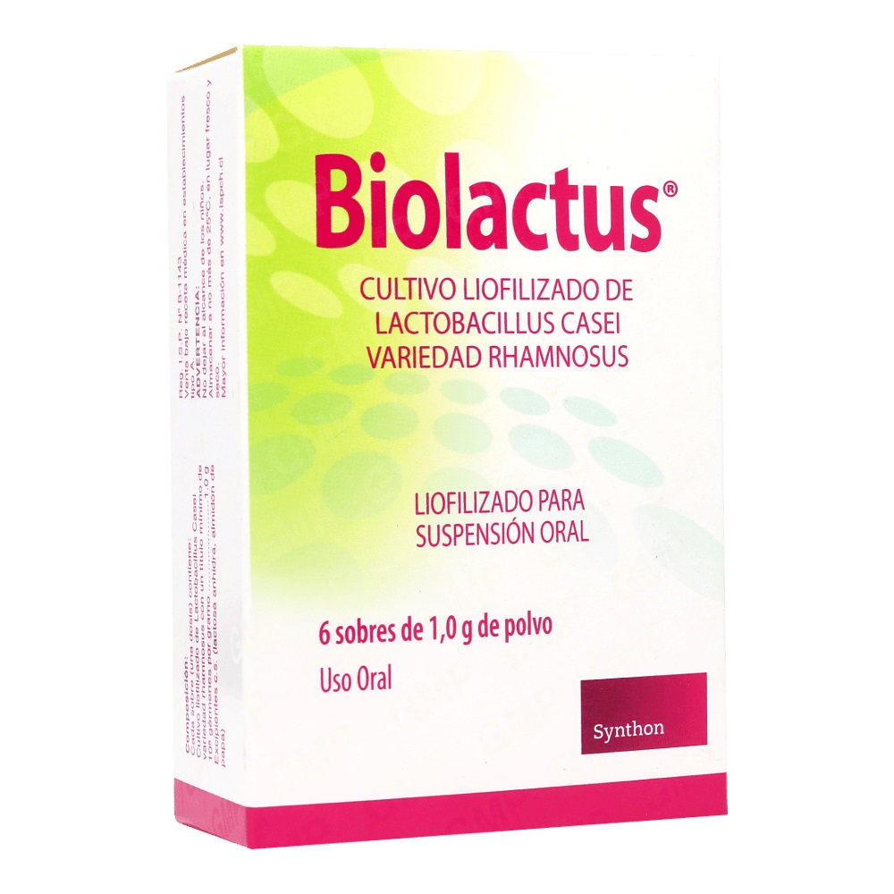 Biolactus X 6 Sobres Liofilizado Para Suspension Oral Farmacias Anich En Pharol