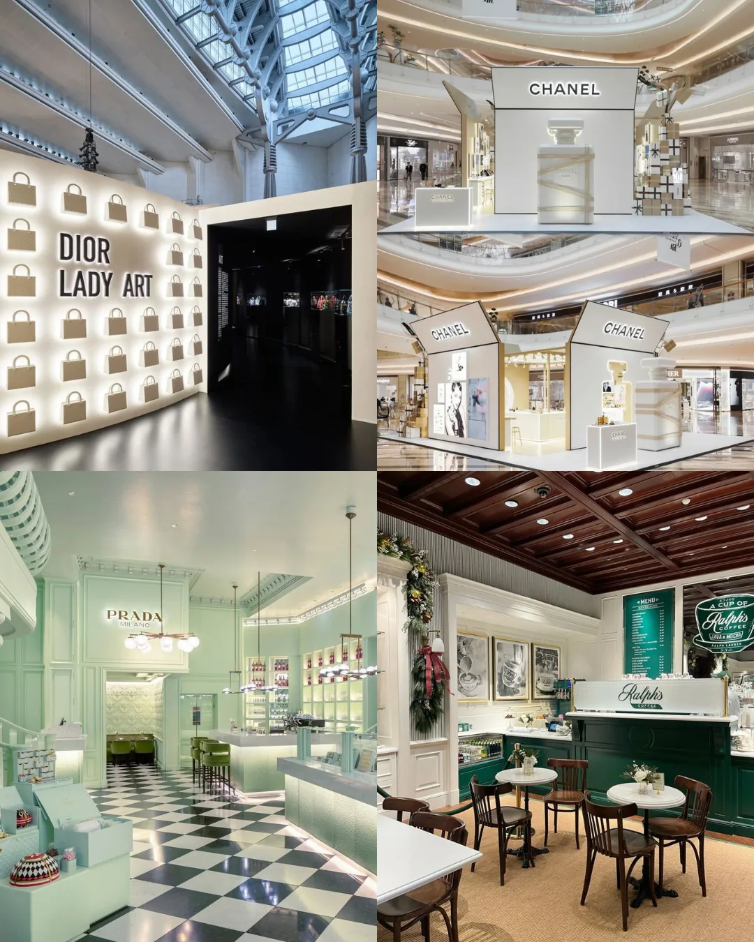 From Dior's immersive exhibitions and Chanel's experiential activations to Prada's cafés and Ralph Lauren's hospitality spaces, luxury brands are increasingly creating worlds to enter rather than products to purchase.