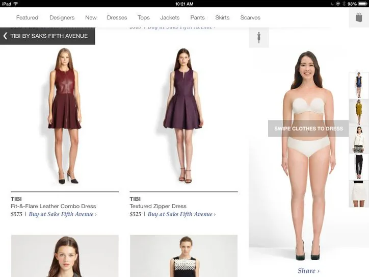 Saks Fifth Avenue has consistently positioned itself at the intersection of luxury retail and technological experimentation through strategic collaborations that reimagine the shopping experience. By partnering with fashion-tech innovators and digital platforms, Saks has explored early iterations of virtual try-on interfaces, allowing consumers to visualise garments on digital models before purchase.