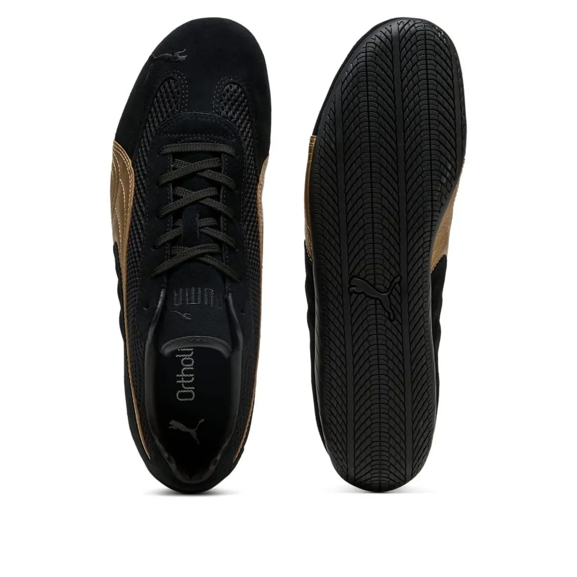 (WMNS) PUMA Speedcat Premium 'Black Gold' 405355 - 06 Gallery Image