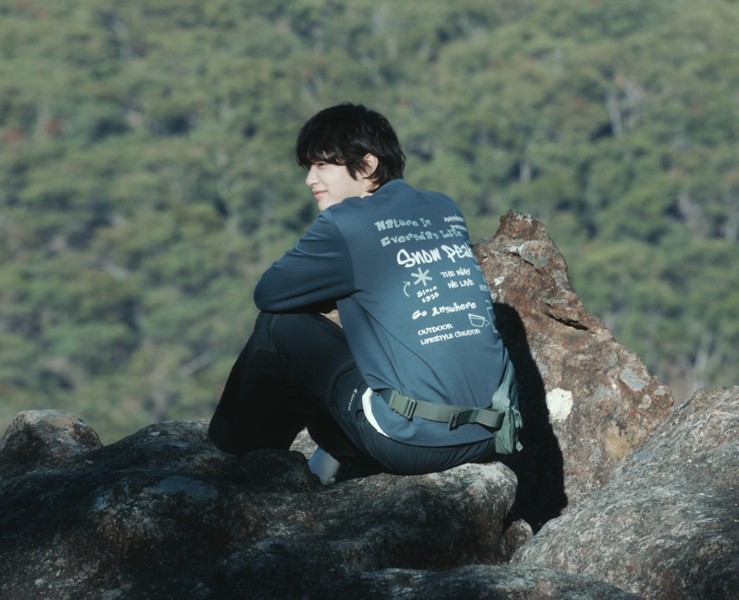 Snow Peak 26SS 남성 — 브랜드 백 로고