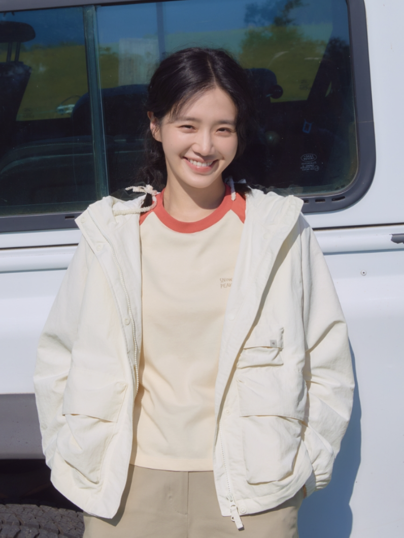 Snow Peak 26SS 여성 — 크림 패딩 재킷