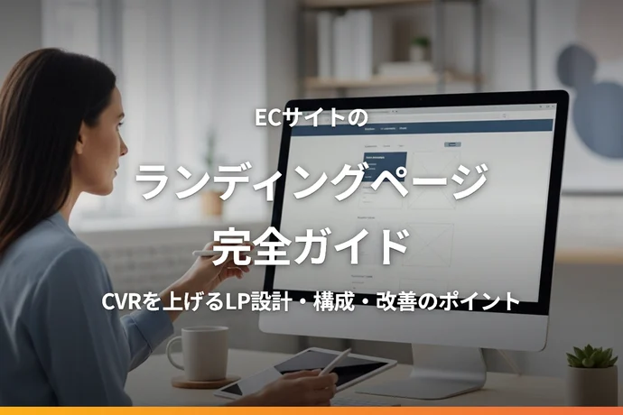 ECサイトのランディングページ完全ガイド｜CVRを上げるLP設計・構成・改善のポイント