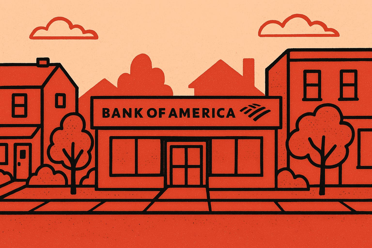 뱅크오브아메리카 주가, 긍정적인 애널리스트 평가 속 소폭 하락