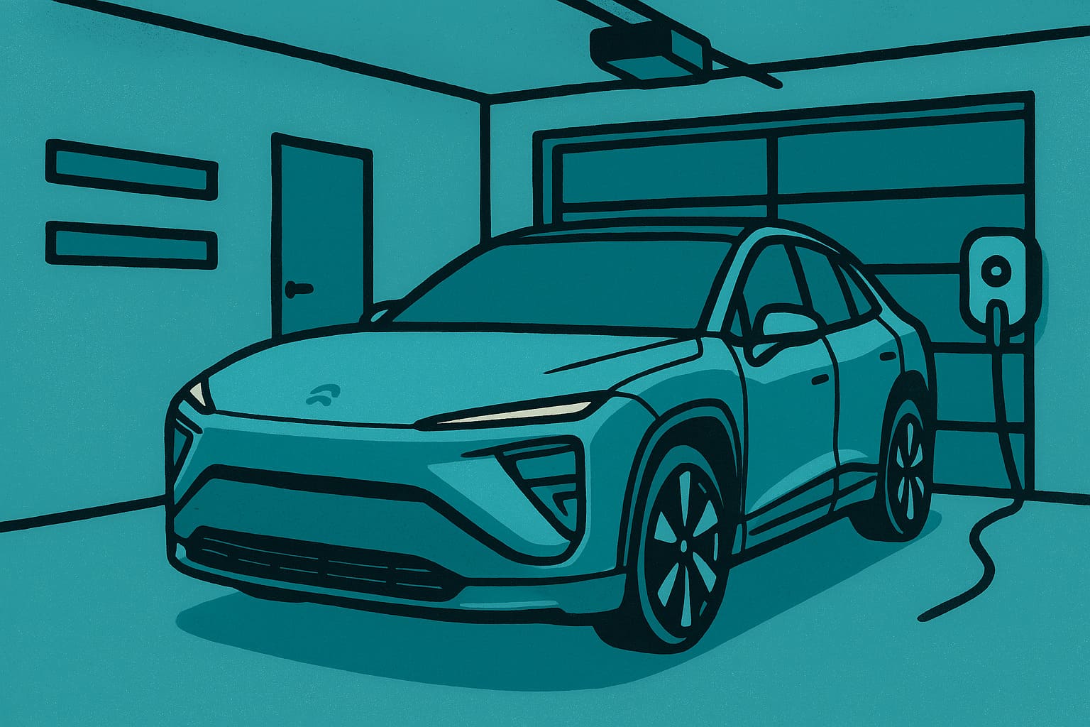 니오, 2025년 12월 및 4분기 최고 차량 인도 기록