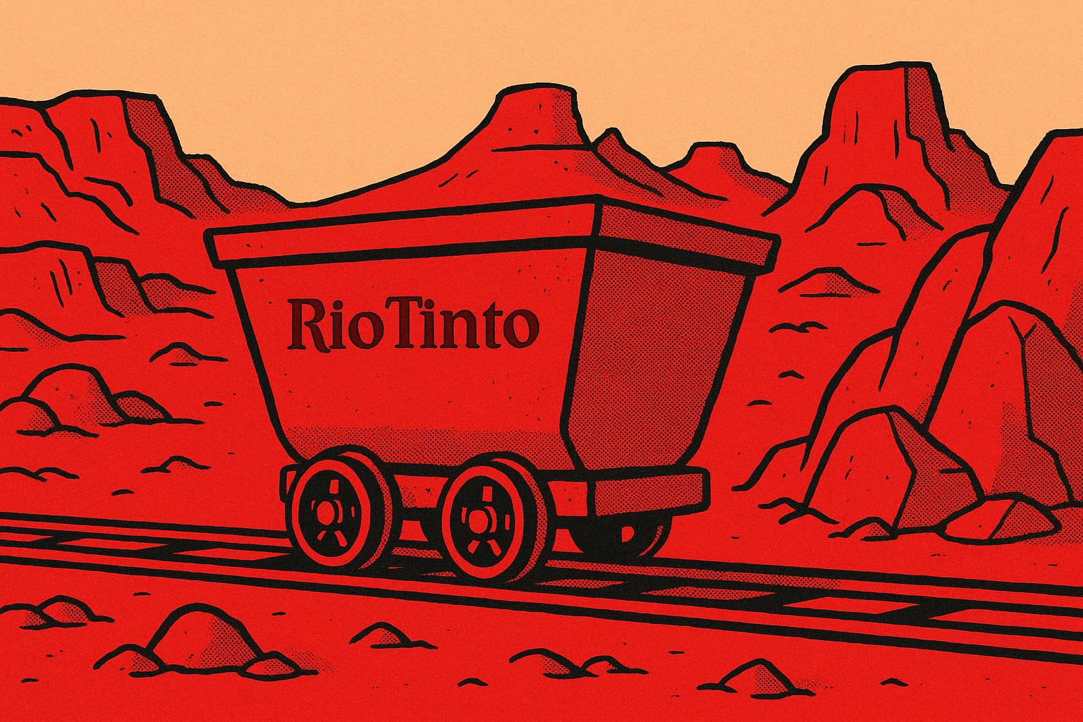 리오 틴토 그룹 주가, 일주일 연속 상승 마감 후 소폭 하락