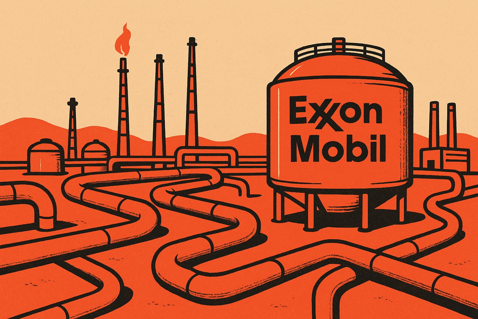 엑슨모빌, 유가 하락으로 4분기 실적 감소 전망