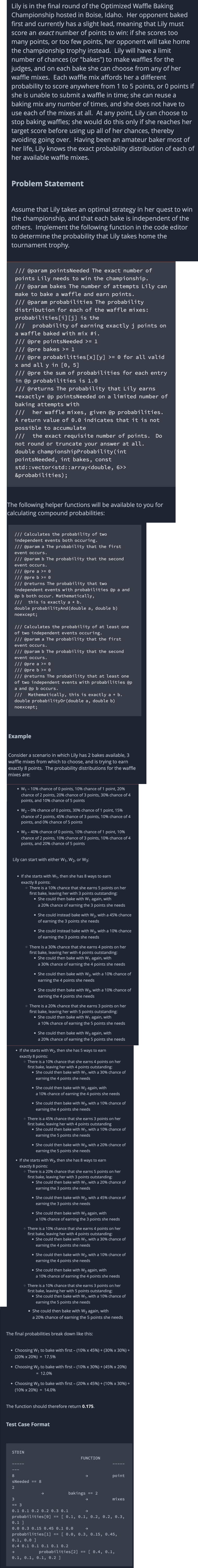 Problem source 1