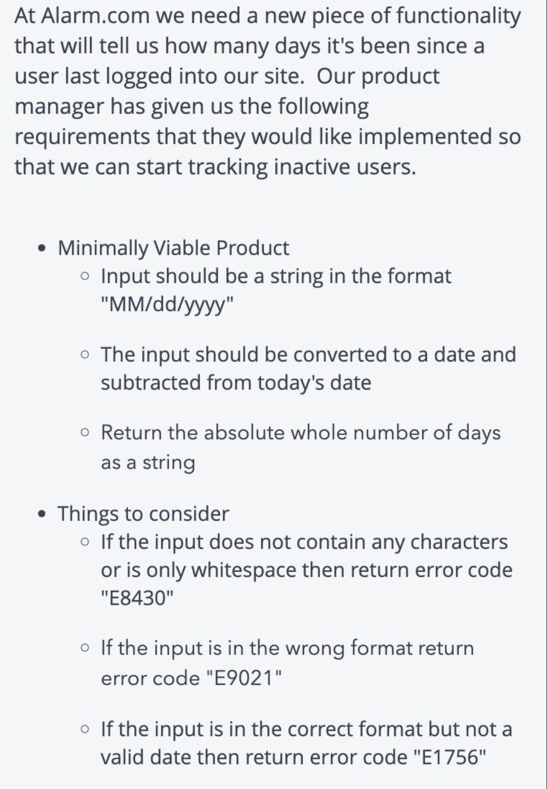 Problem source 1