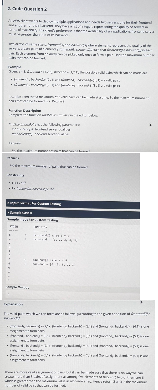 Problem source 1