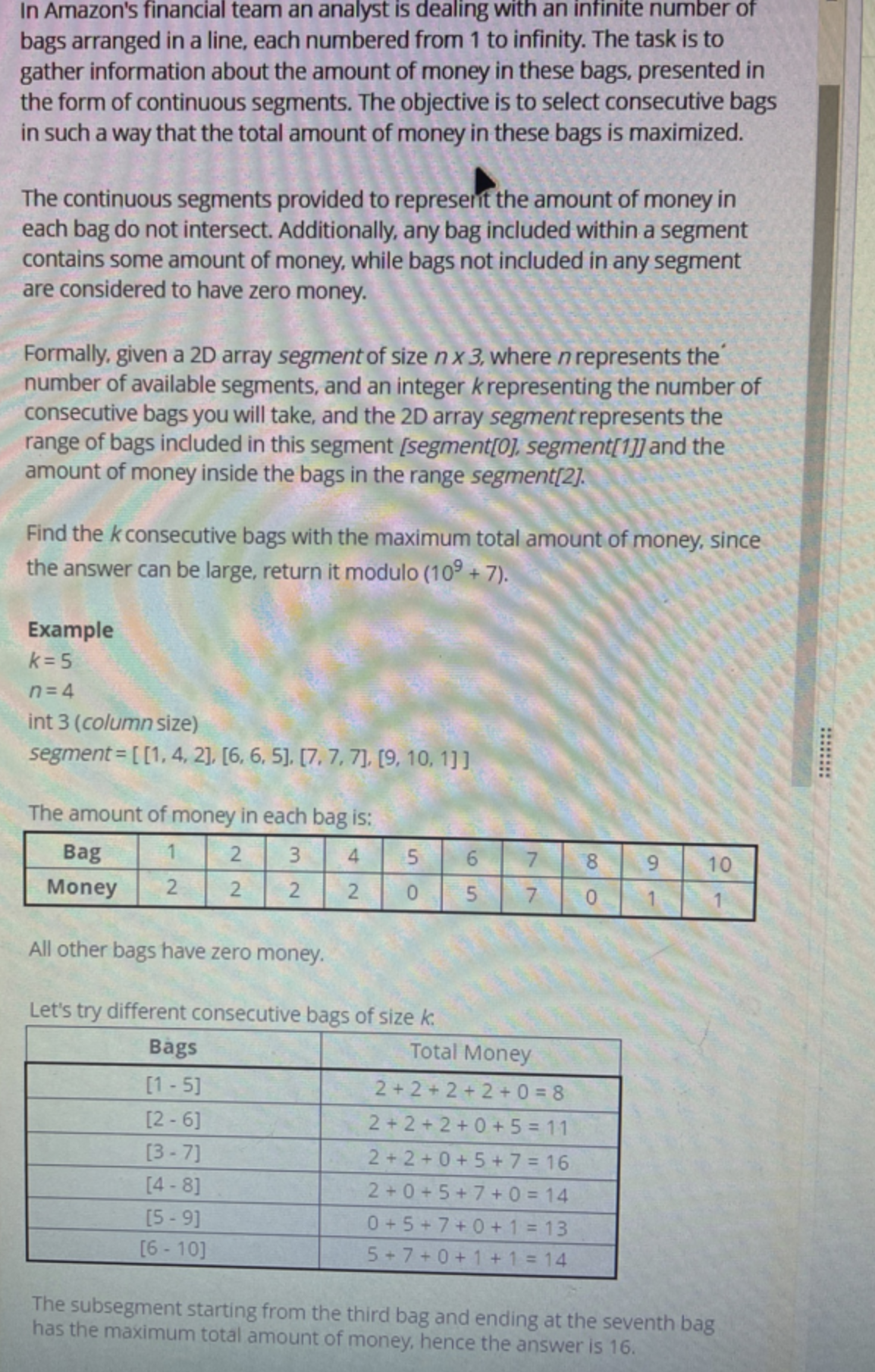 Problem source 1