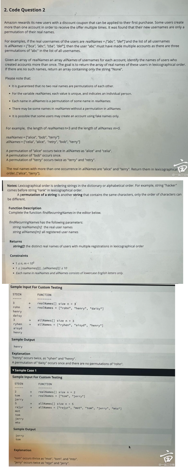 Problem source 1