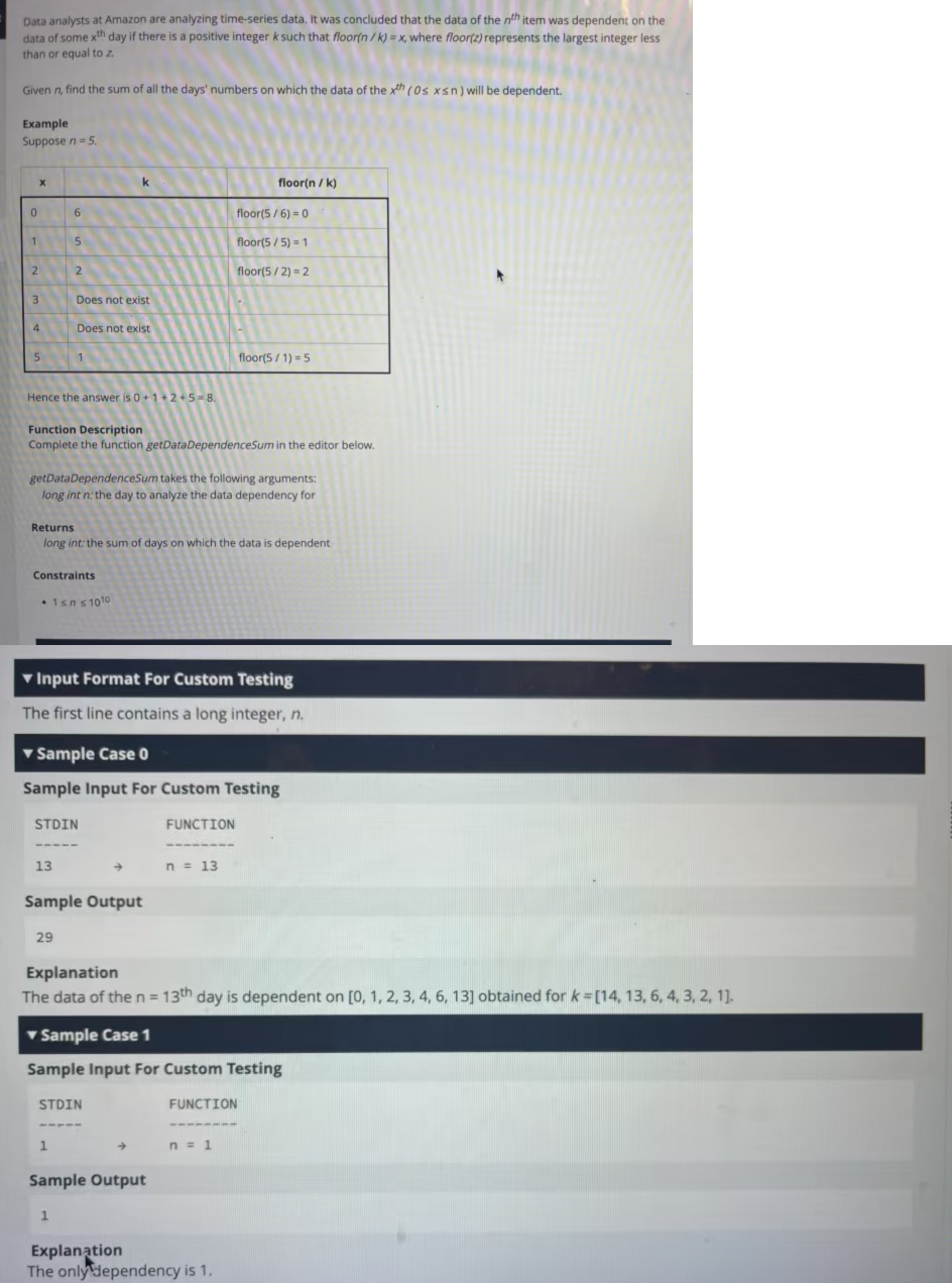Problem source 1