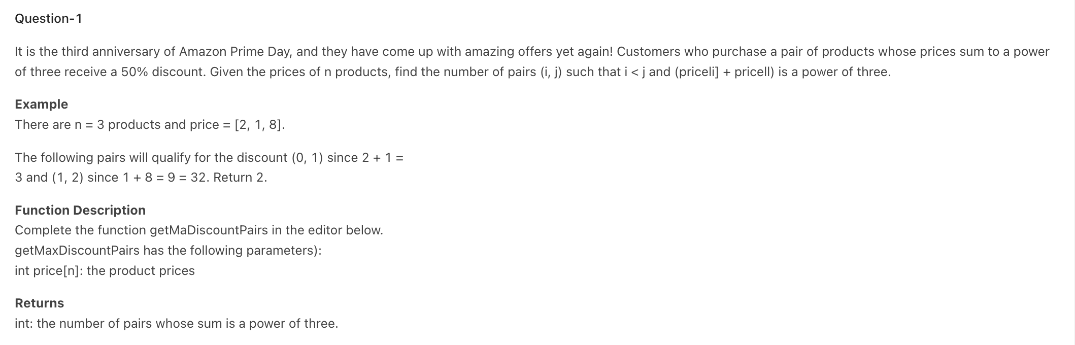 Problem source 1