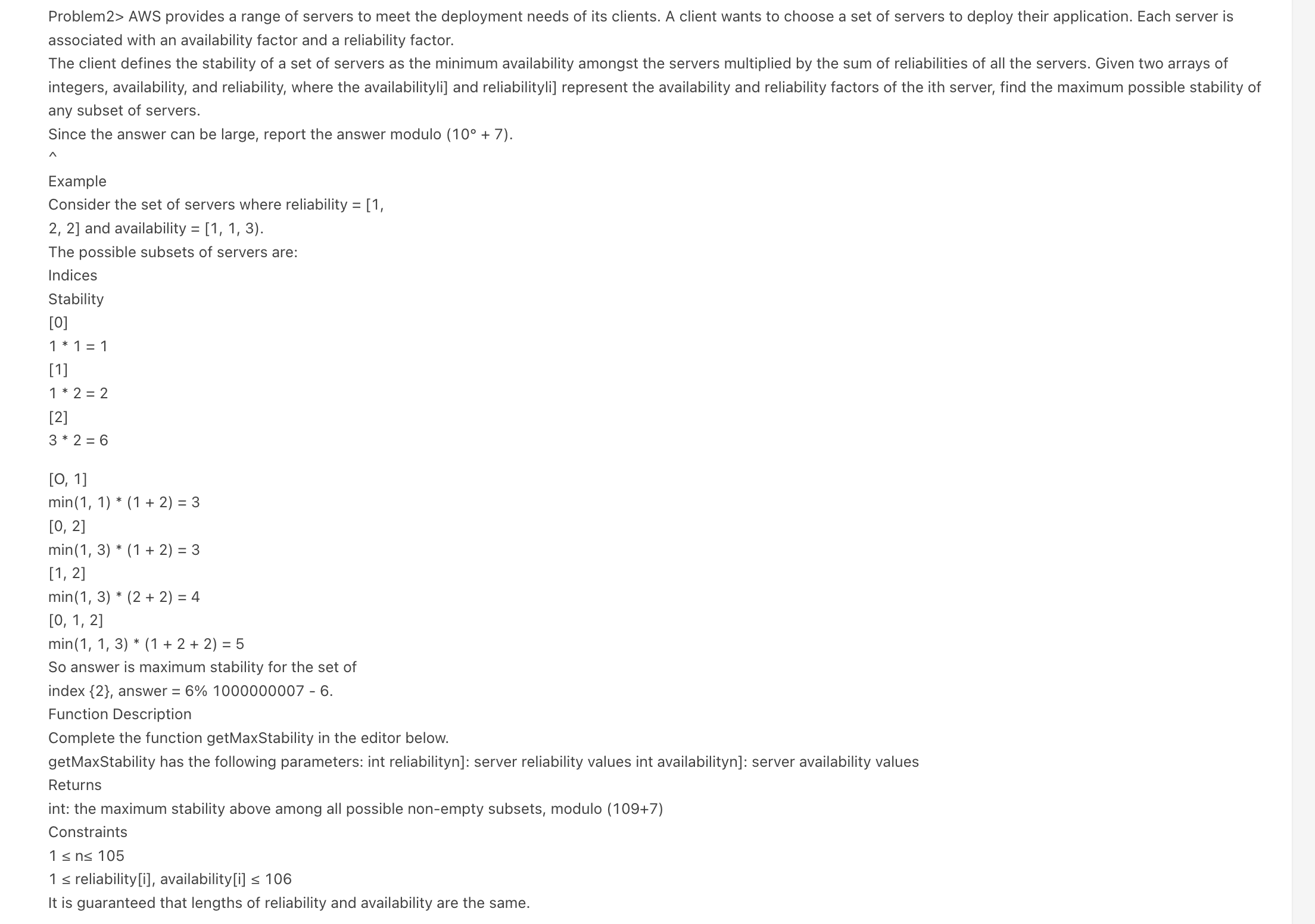 Problem source 2