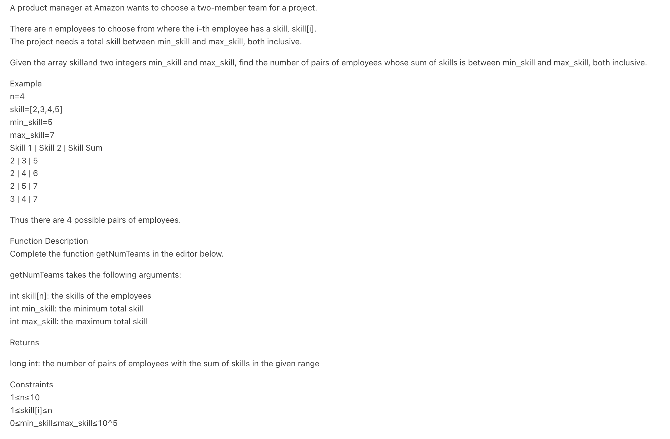 Problem source 1