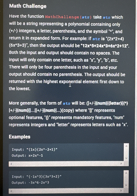 Problem source 1