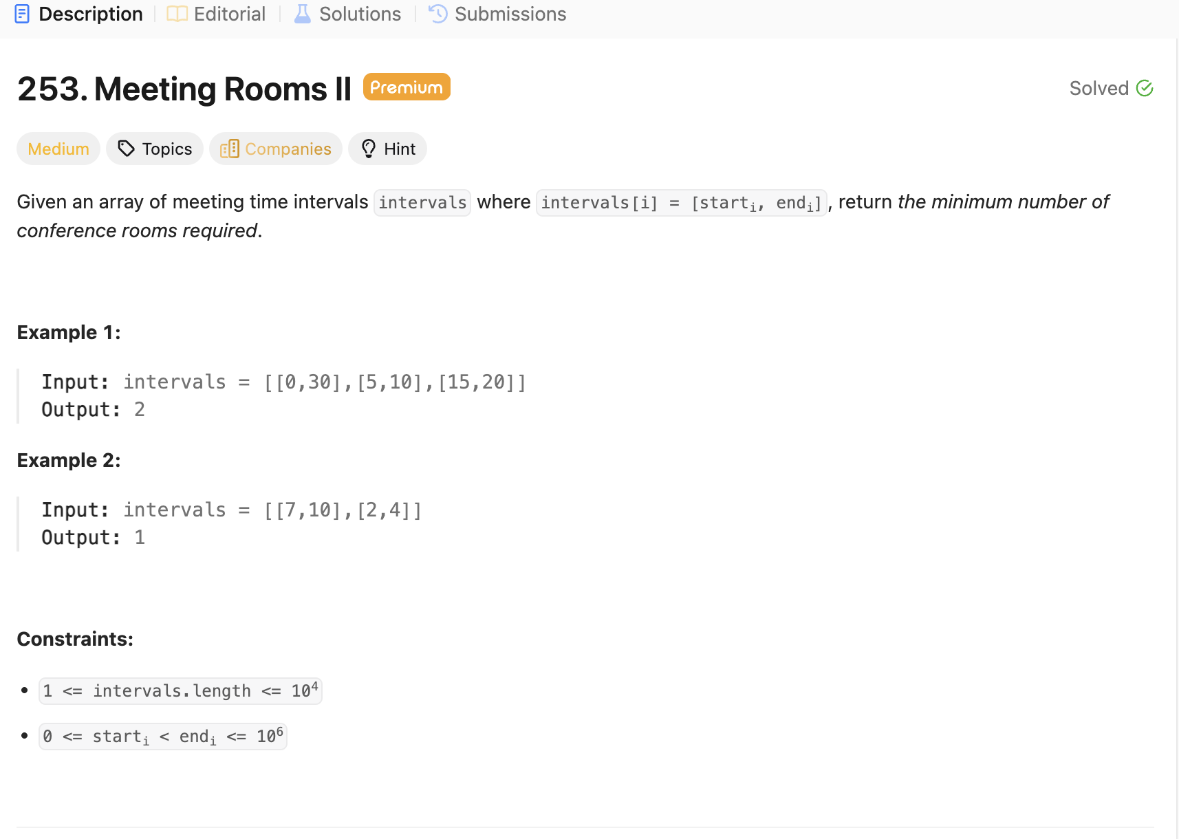 Problem source 1