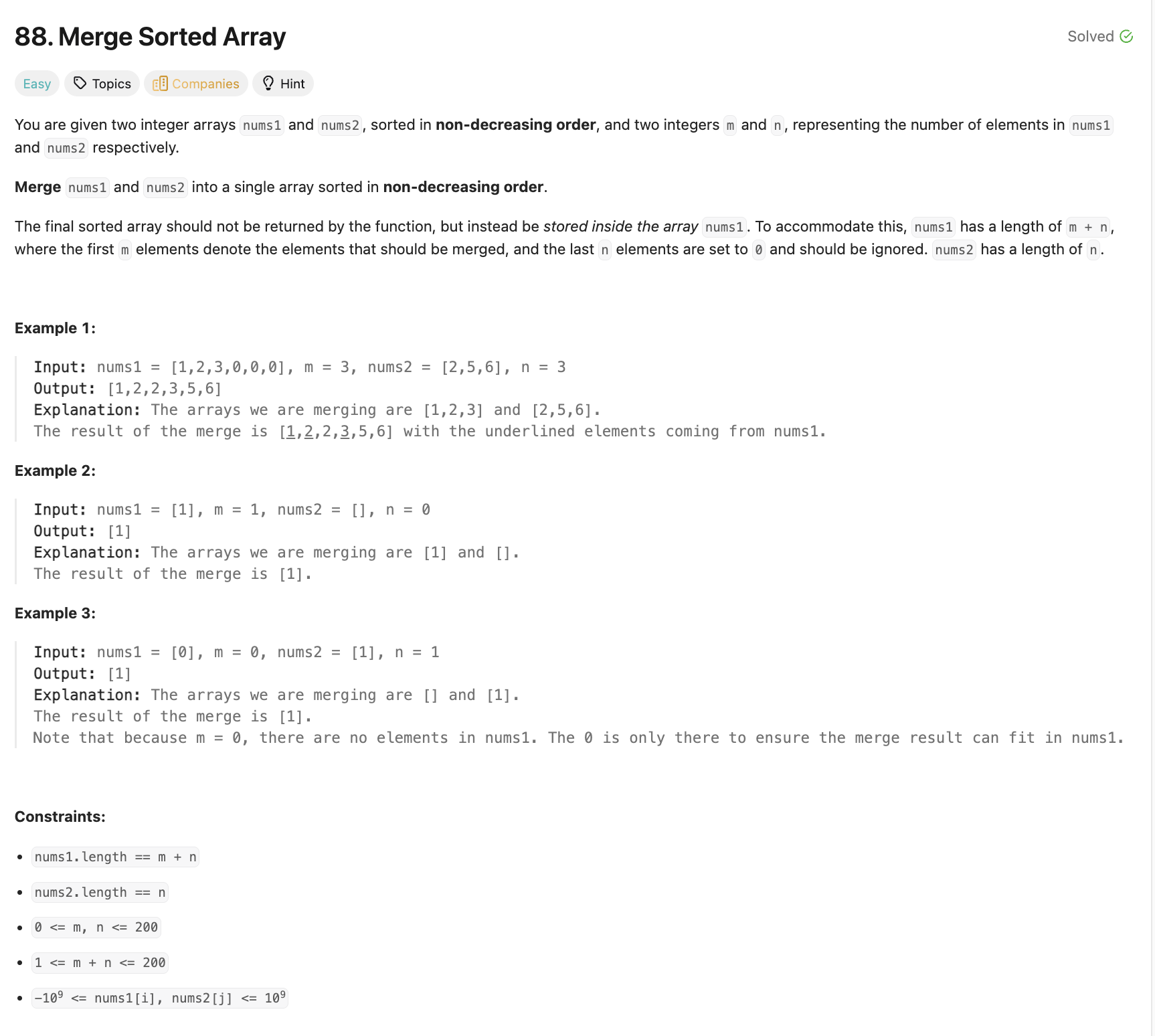 Problem source 1