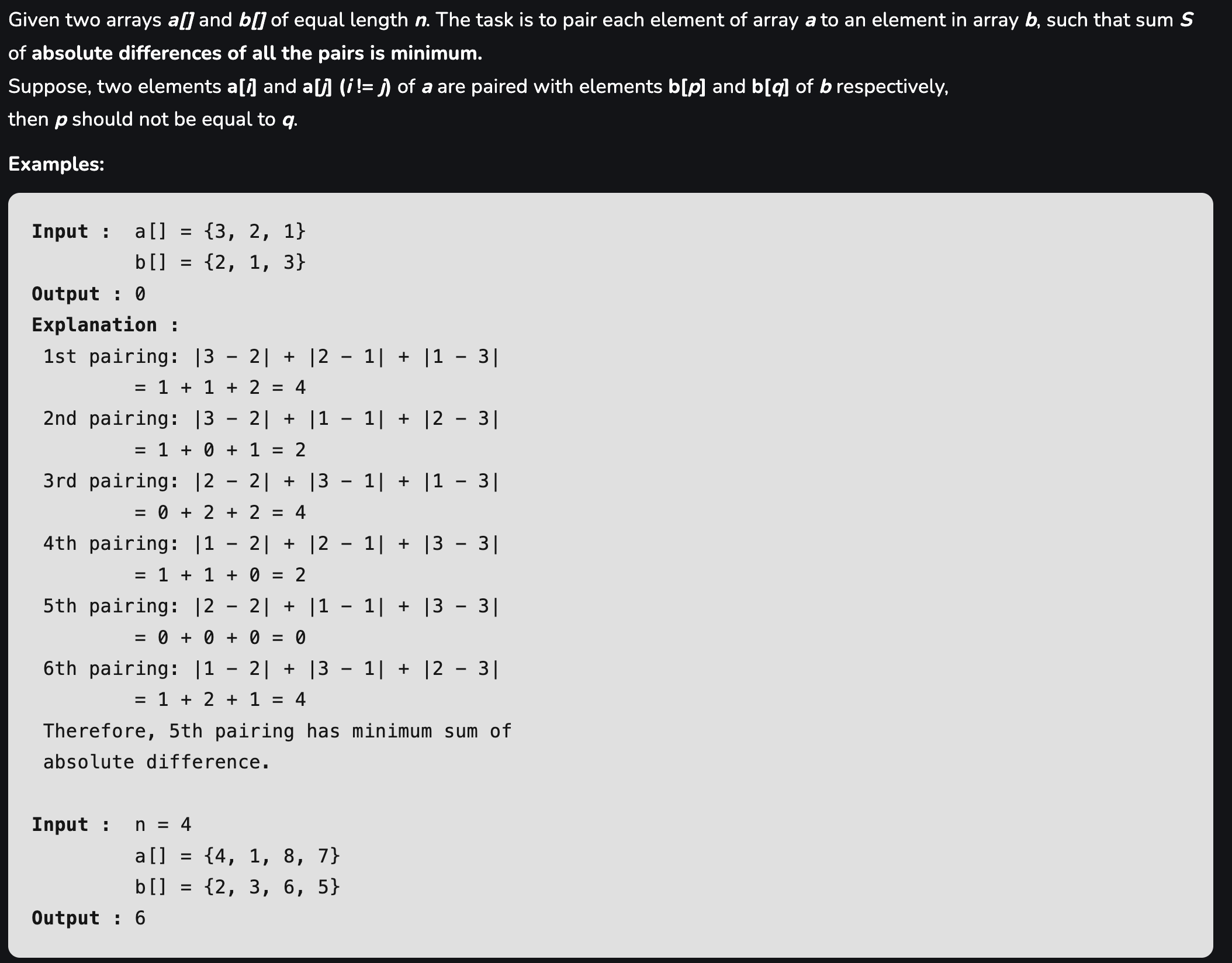Problem source 1