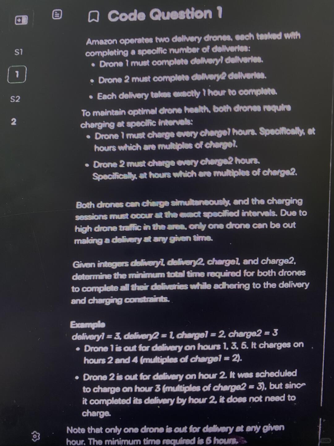 Problem source 1