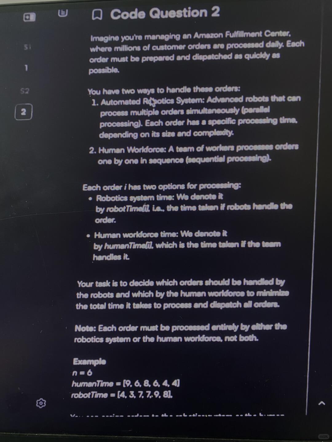 Problem source 1