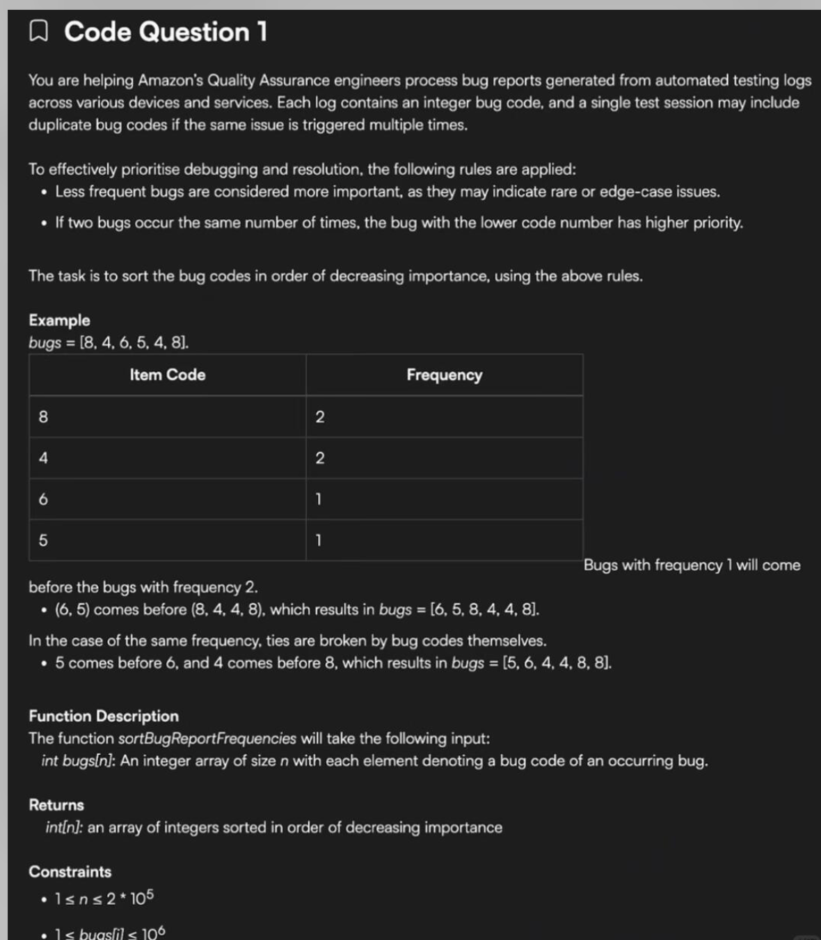 Problem source 1