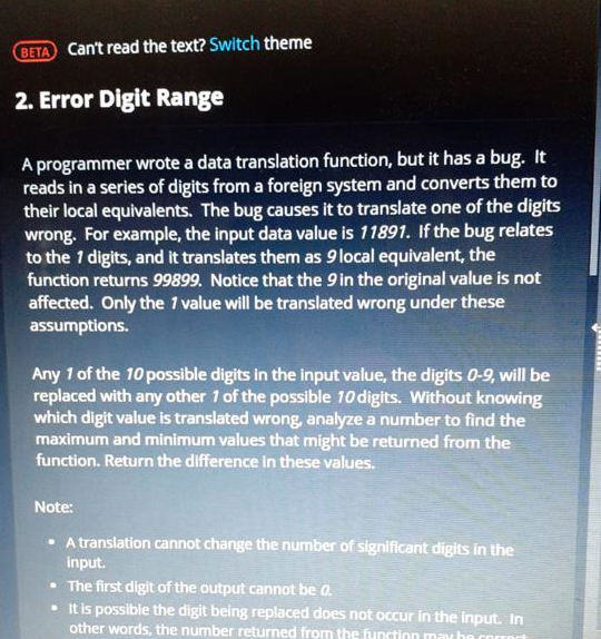 Problem source 1