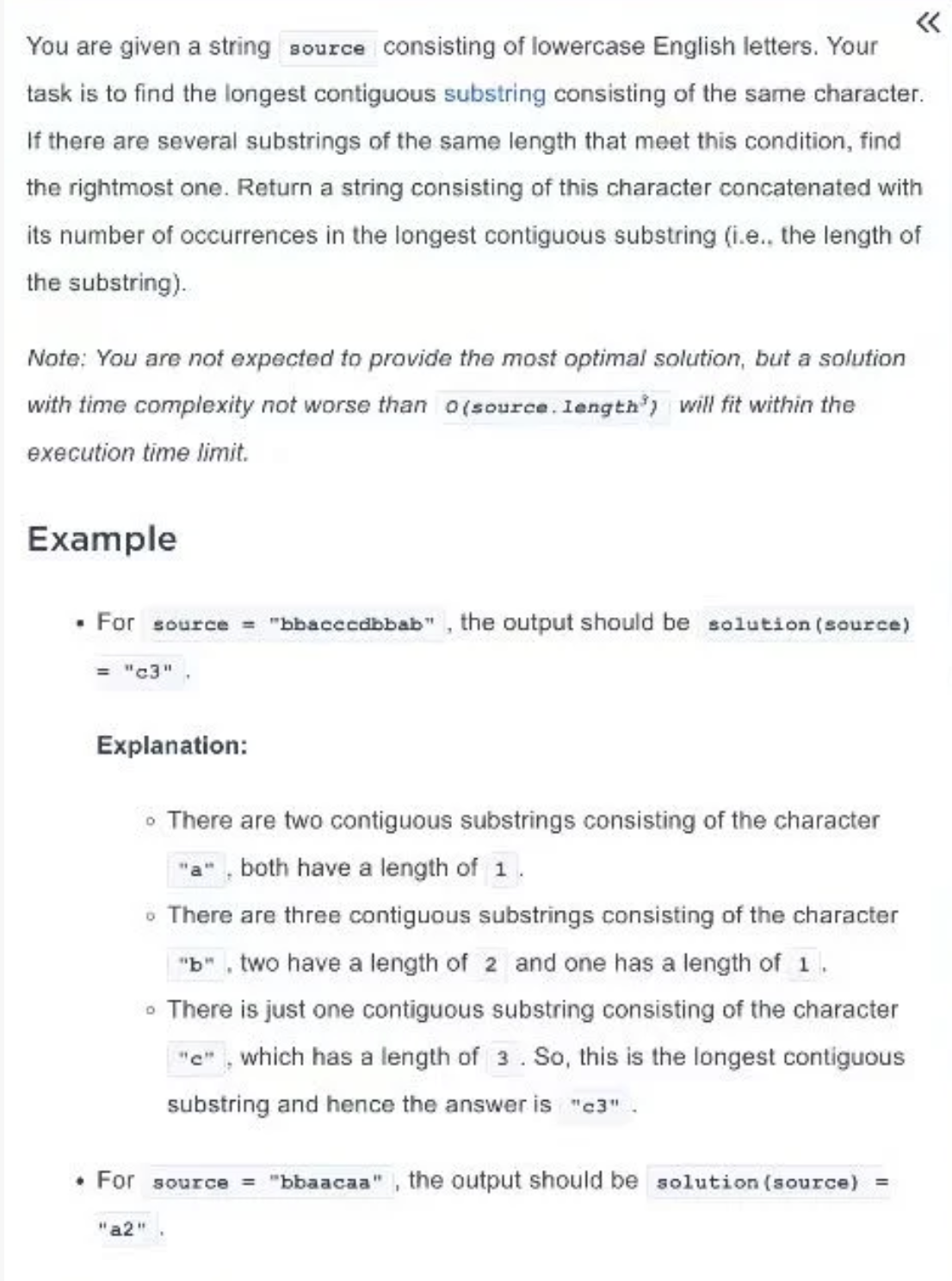 Problem source 1