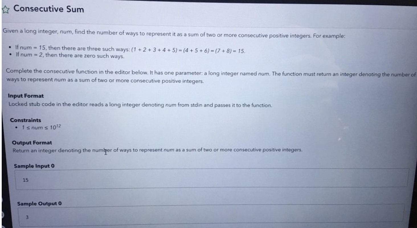 Problem source 1