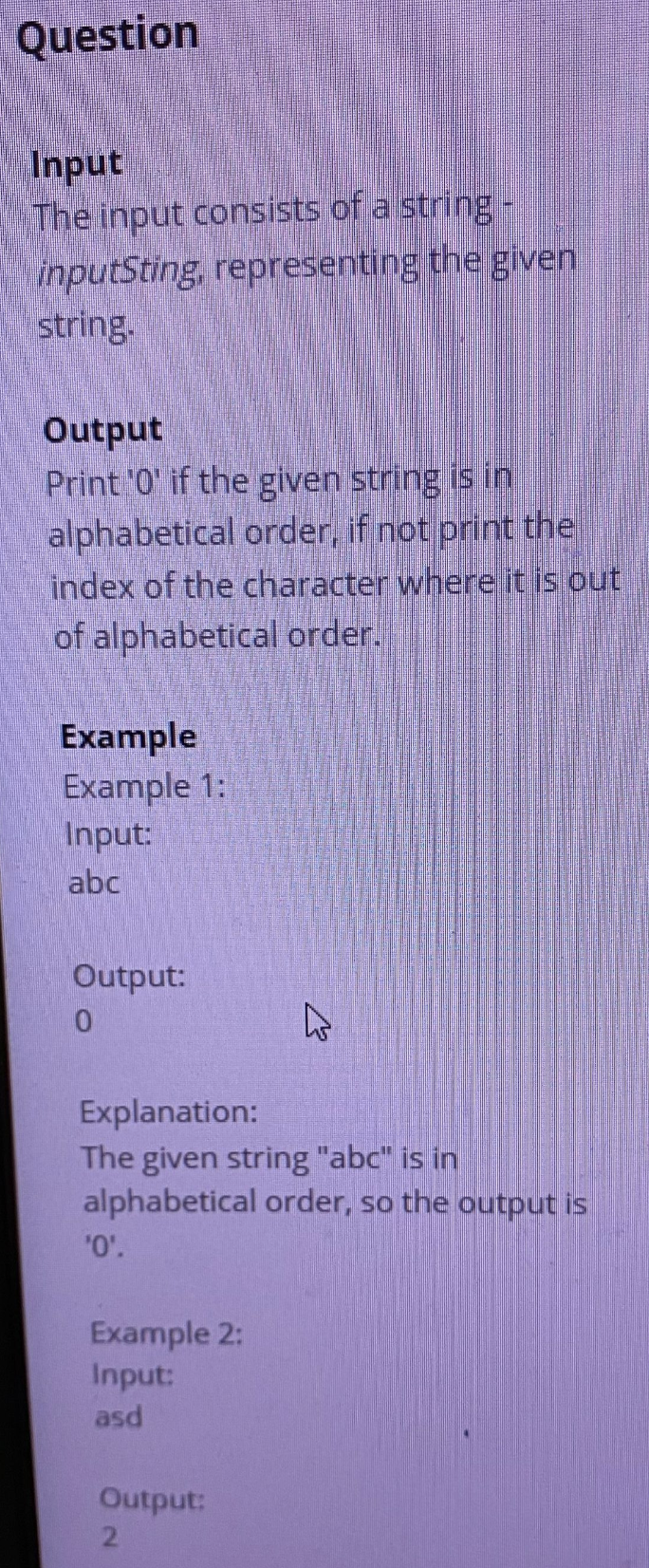 Problem source 1