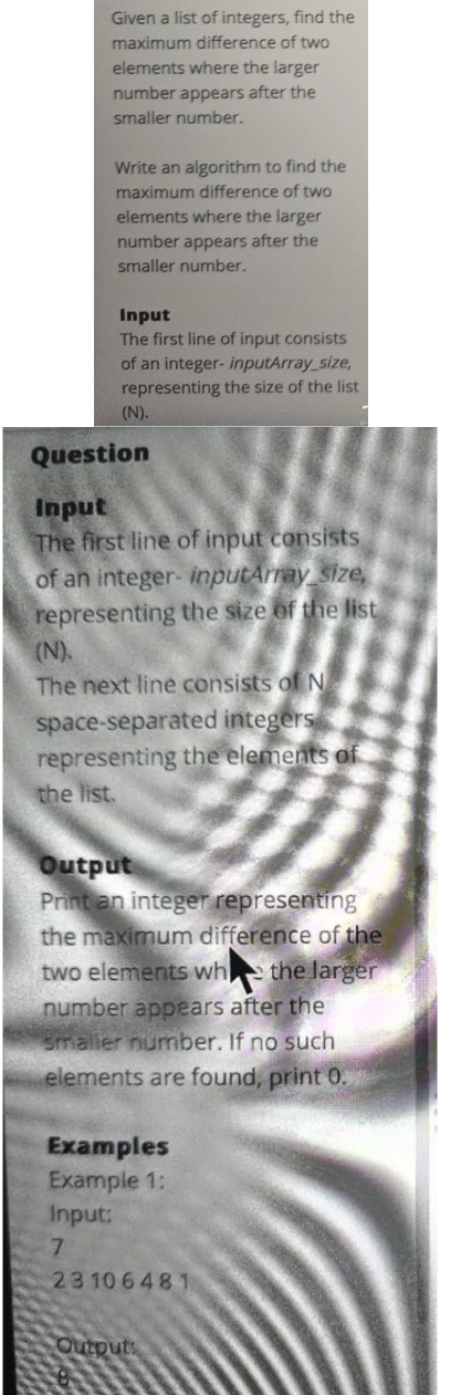 Problem source 1