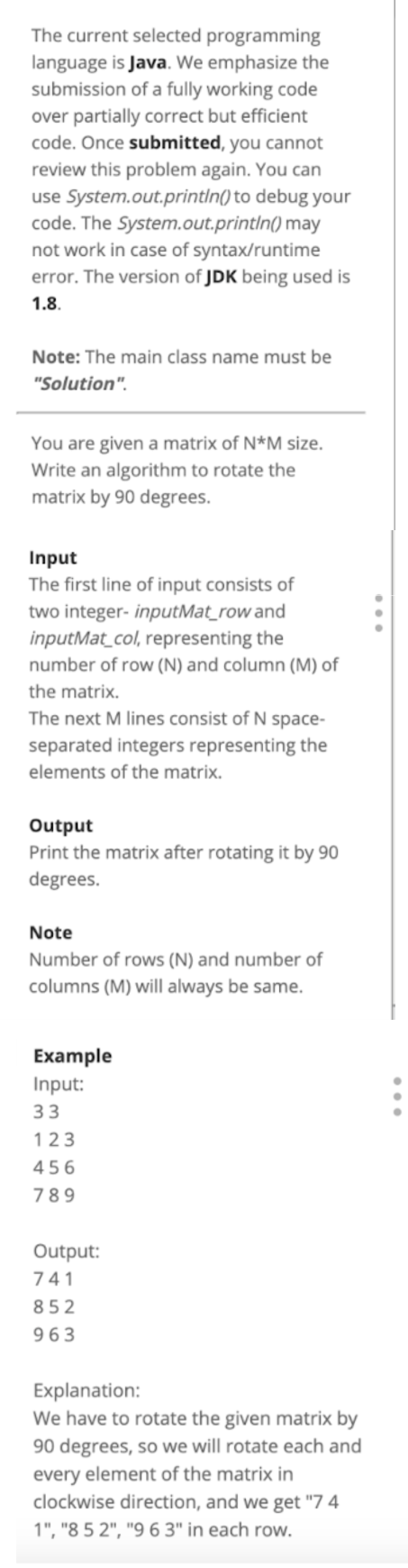 Problem source 1