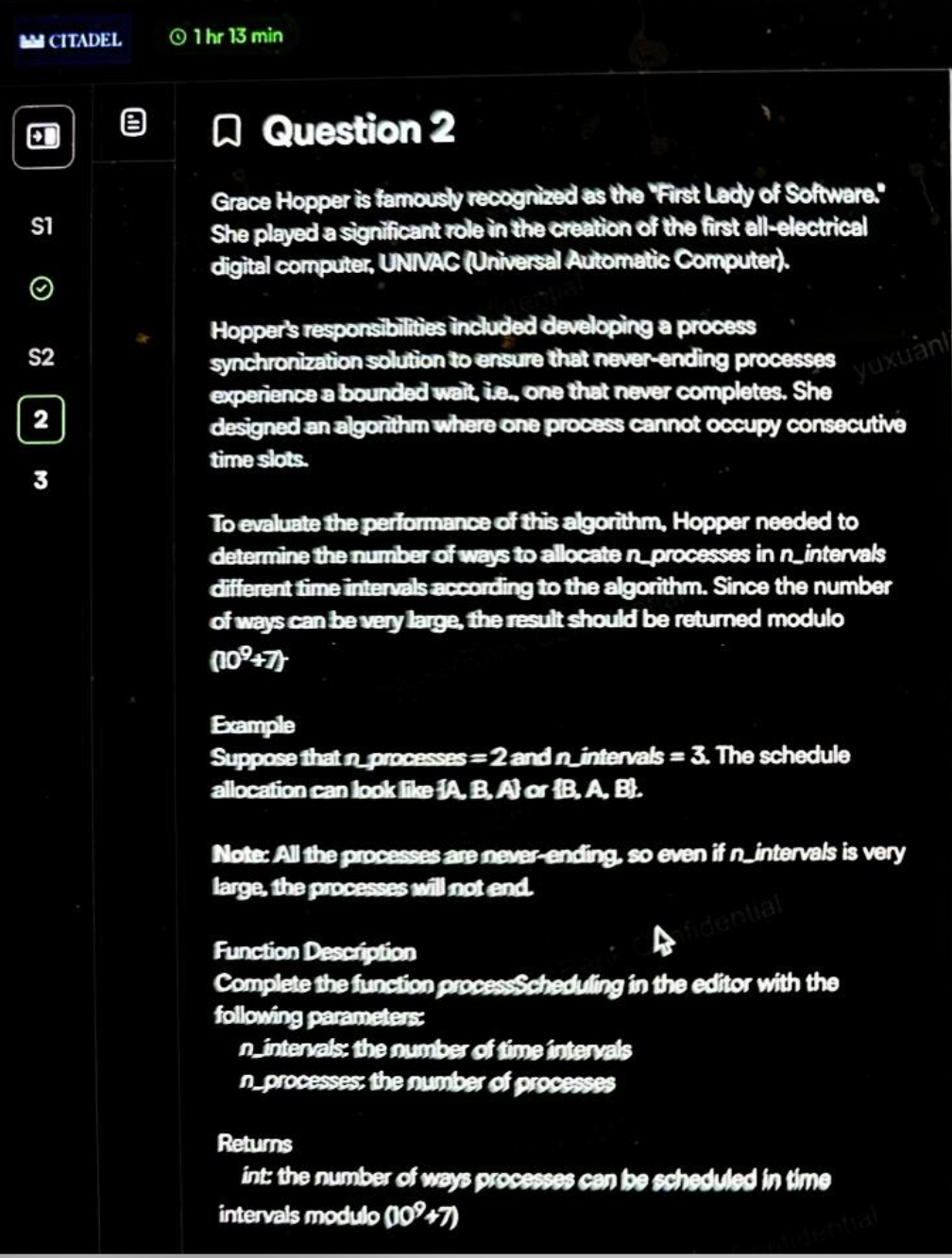 Problem source 1