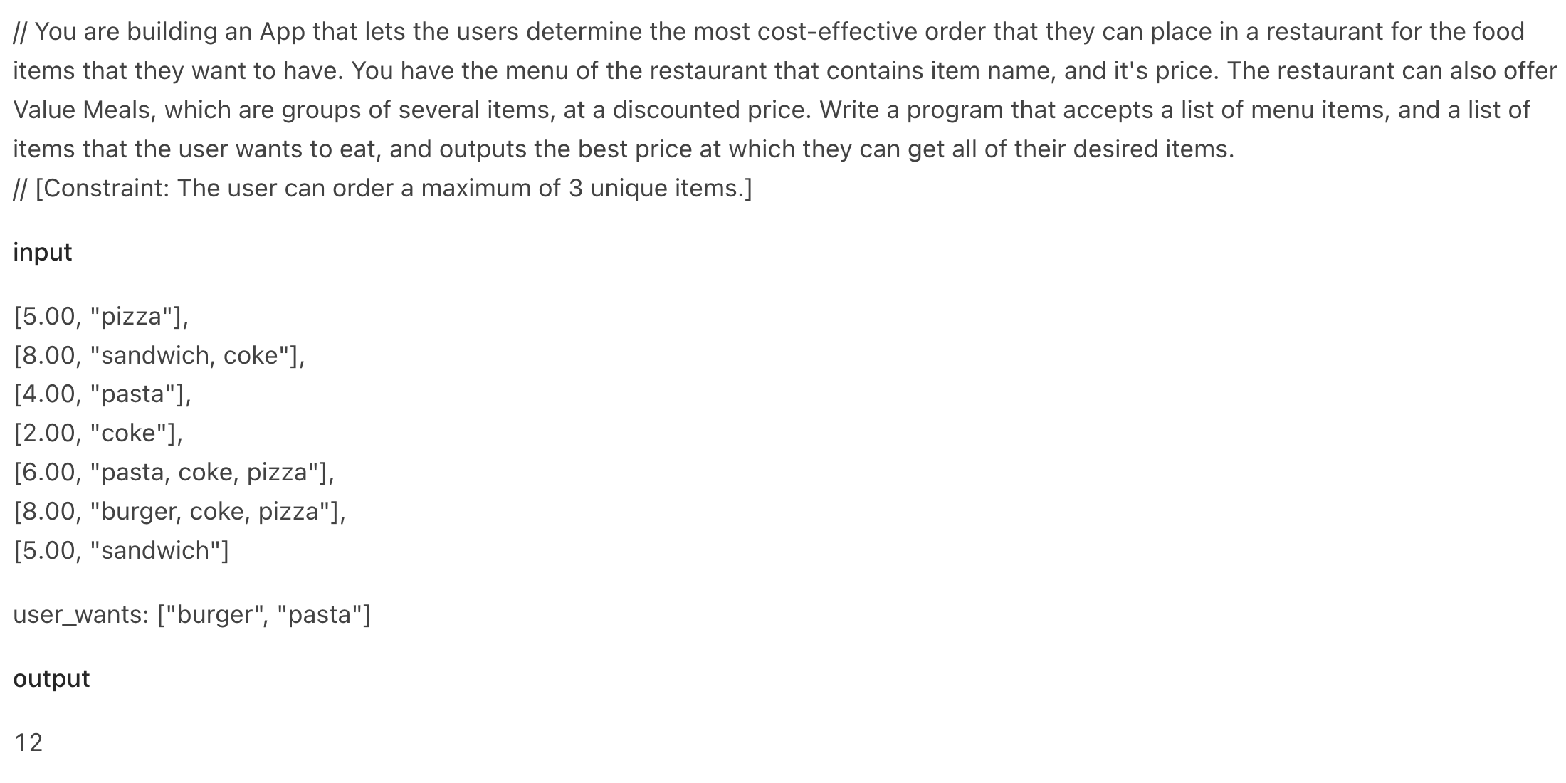 Problem source 1