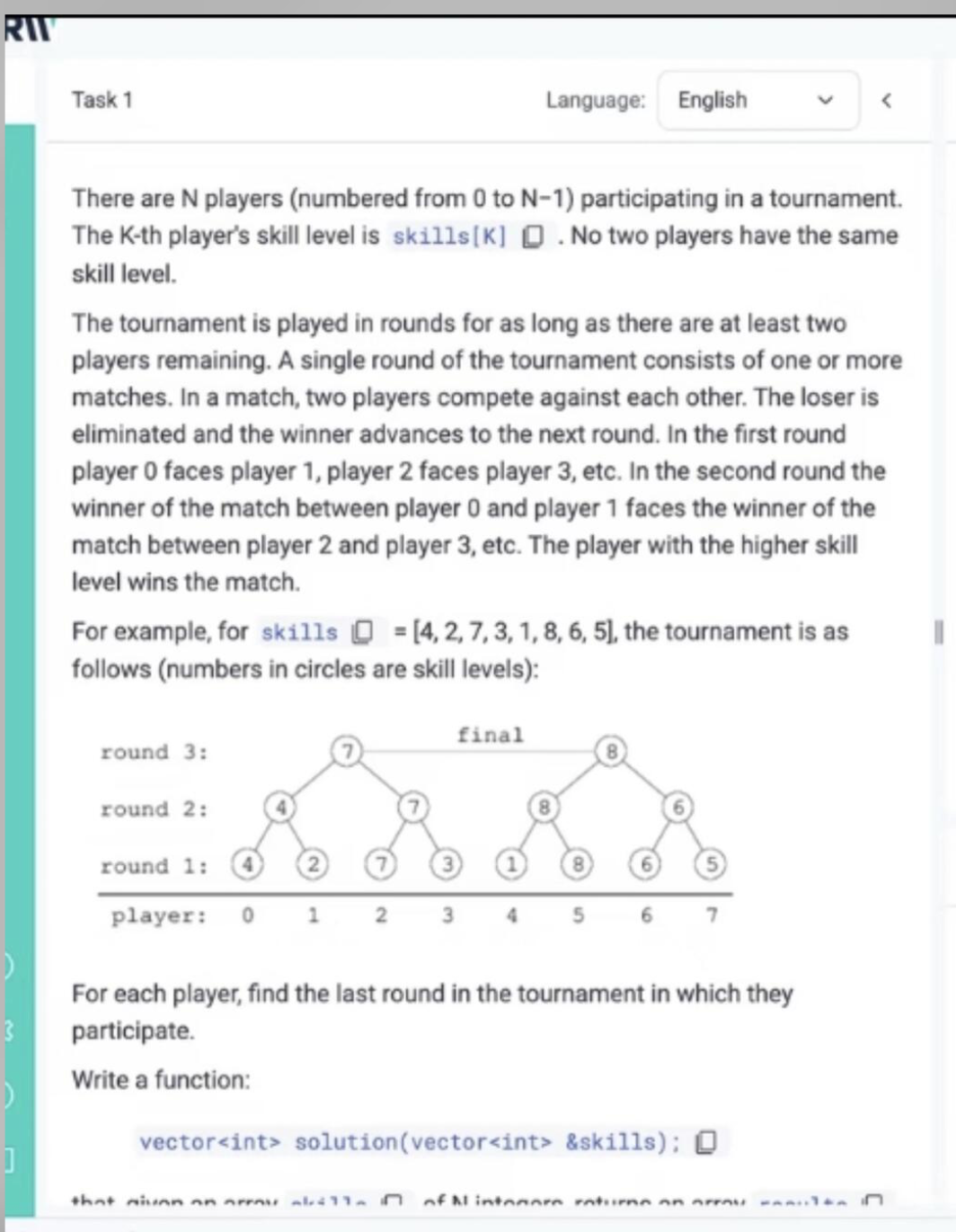 Problem source 1