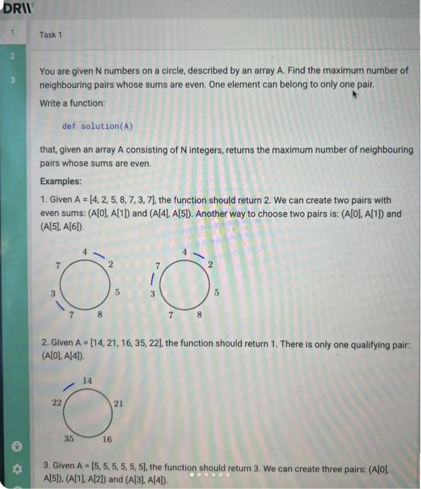 Problem source 1