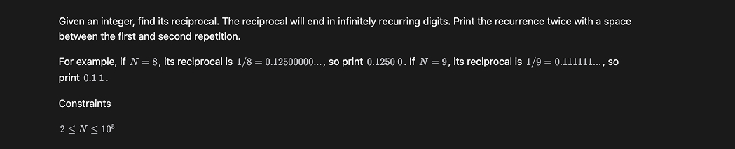 Problem source 1