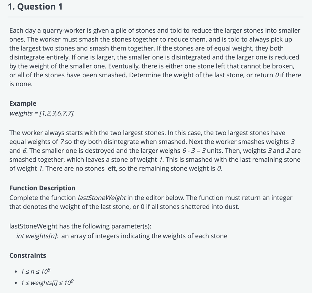 Problem source 1