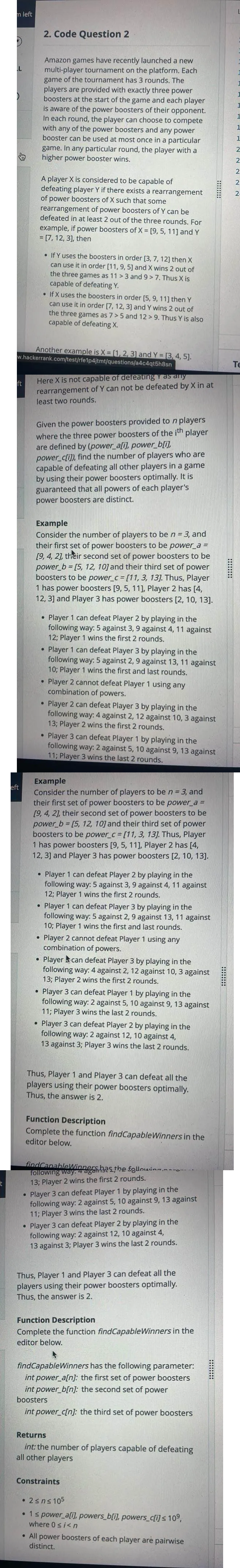 Problem source 1