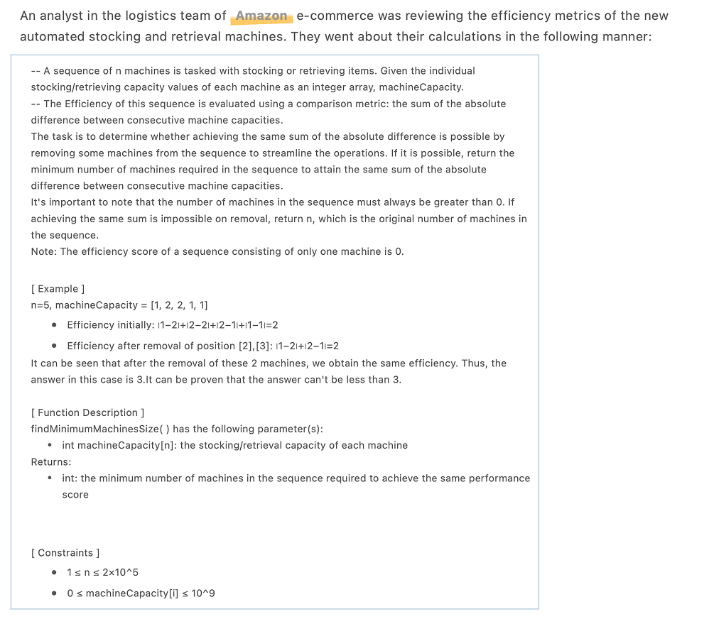 Problem source 1