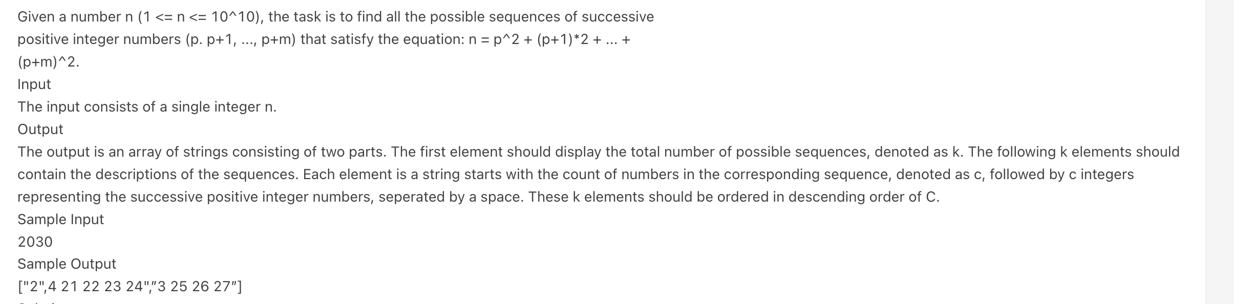 Problem source 1