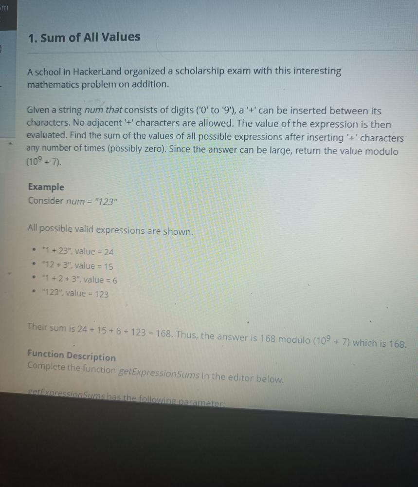 Problem source 1