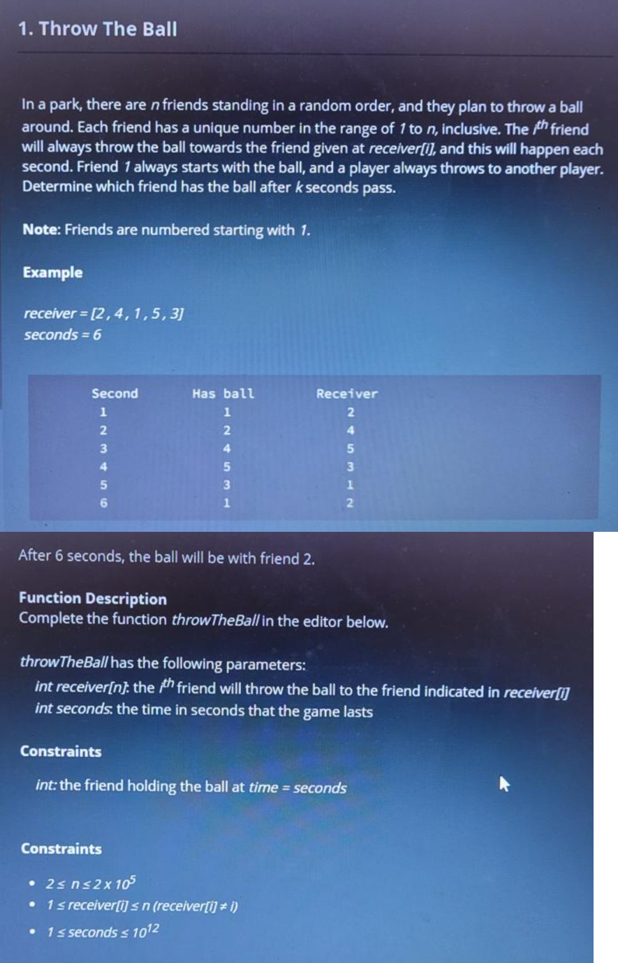 Problem source 1