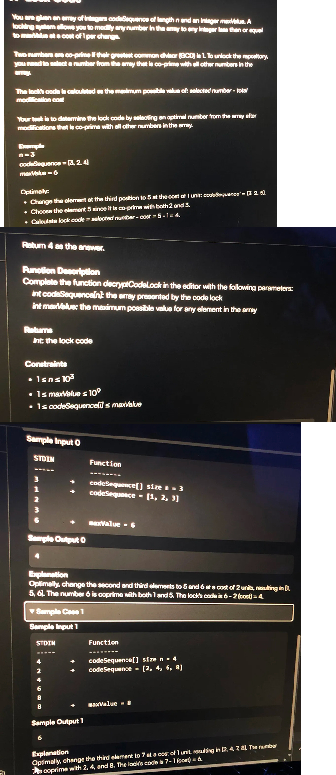 Problem source 1