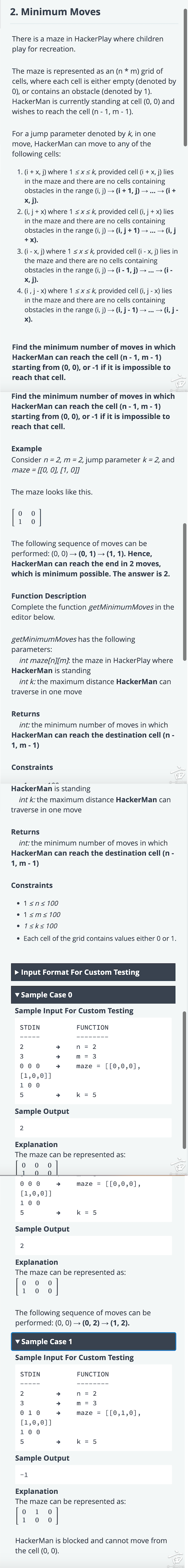 Problem source 1