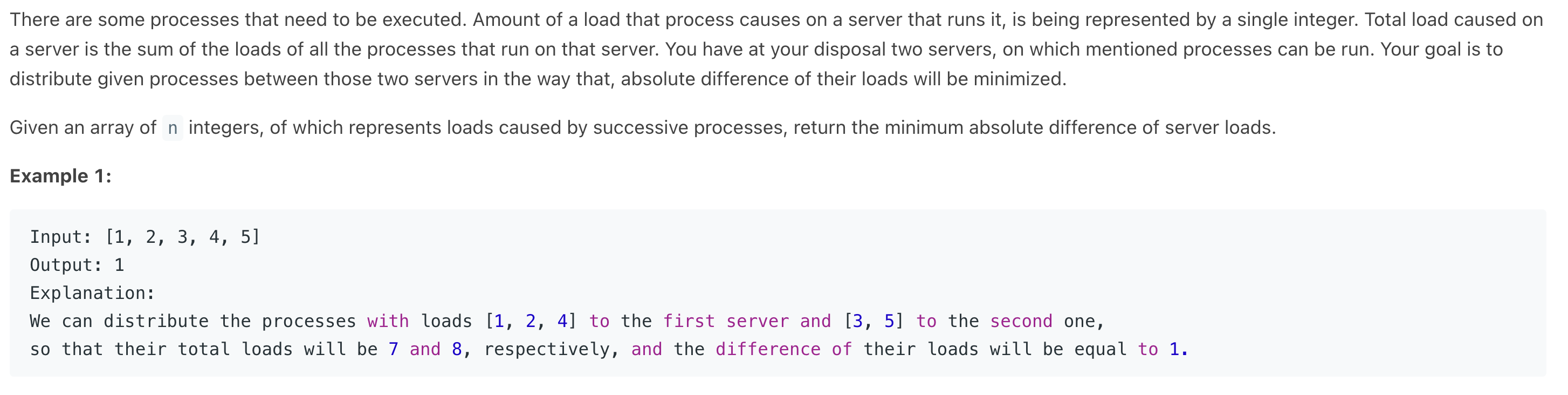 Problem source 1